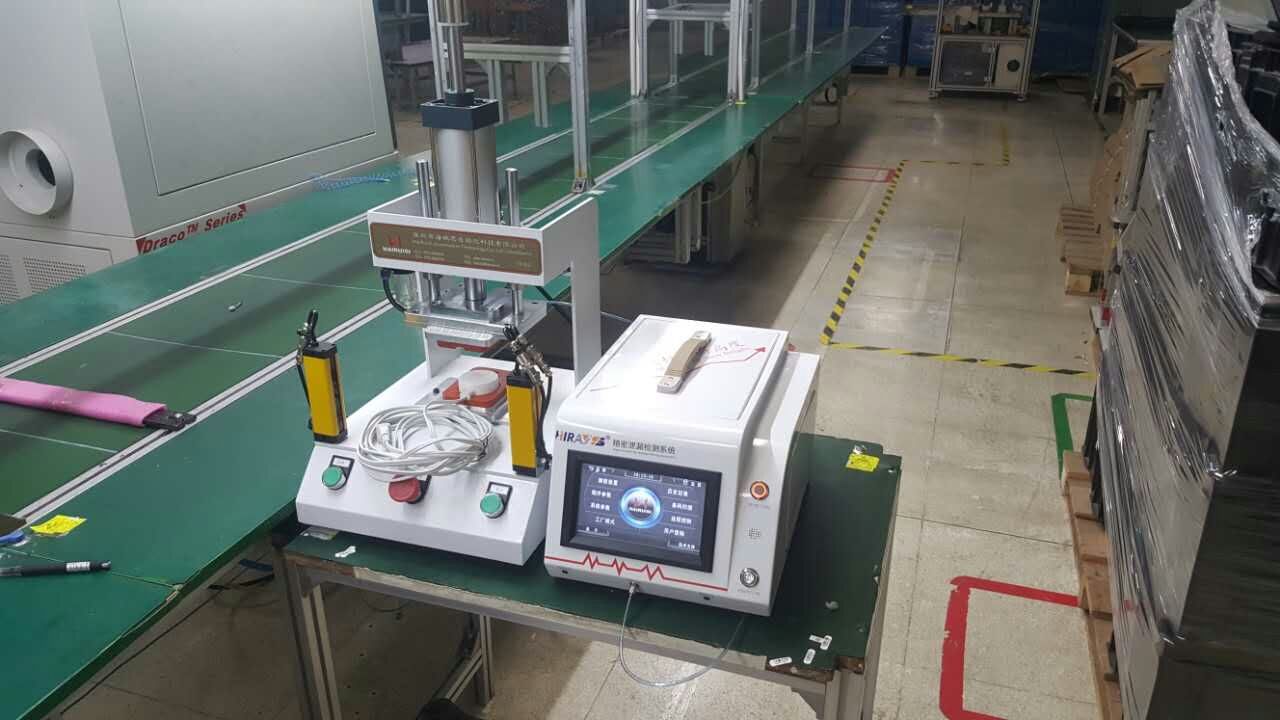  线材密封检测现场