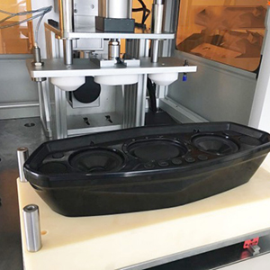 音响密封性检测仪结合镭雕机使用案例