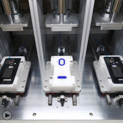 三工位气密性检测设备,手机壳密封性测试视频-海瑞思科技