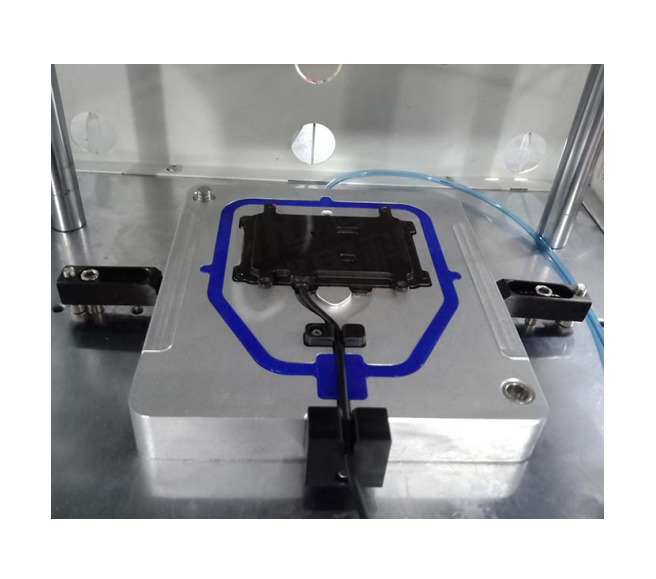 海瑞思气密性防水检测汽车前后避障雷达测试实例