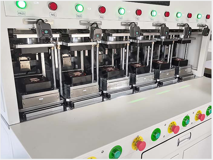 智能手表6工位柜式工装气密性检测仪 智能手表6工位柜式工装气密性检测仪