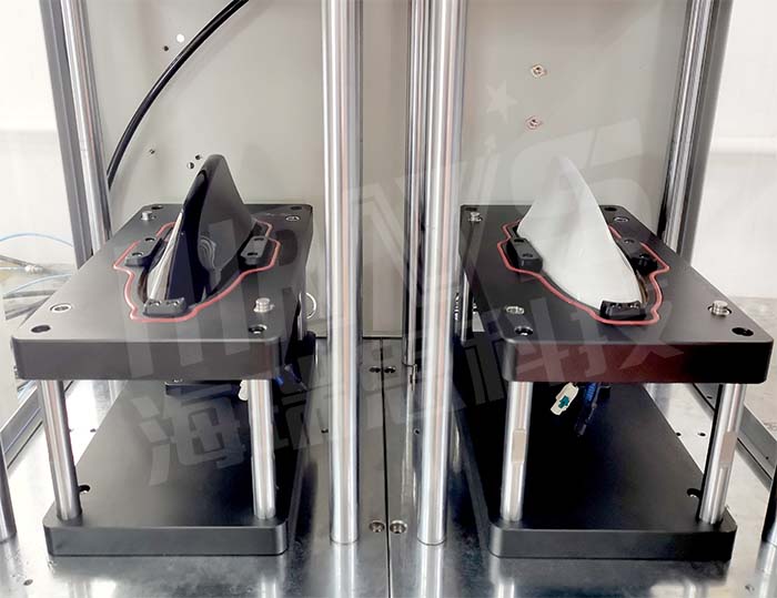 汽车鲨鱼鳍气密性测试视频分享