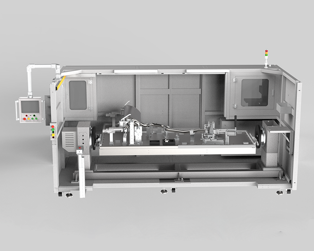 汽车排气管气密与位置度检测
